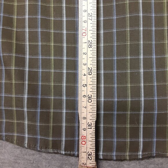 Van Heusen Mens Shirt Size XL 17-17.5 Long Sleeve Button Down Easy Care No Iron - Picture 6 of 8